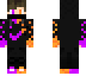 purple & orange gamer boy! (3pixel)