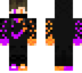 purple & orange gamer boy!