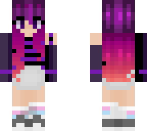 purple girl