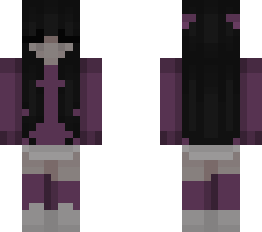 purple sweater