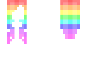 rainbow hair base