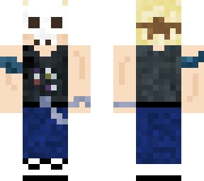 skull mask boy