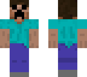 steve with creeper face