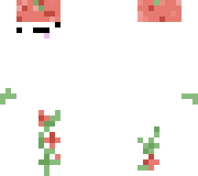strawberry skin with vines