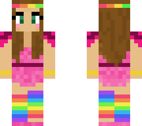 summer rainbow swimsuit