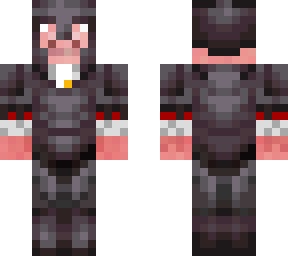technoblade in netherite armour