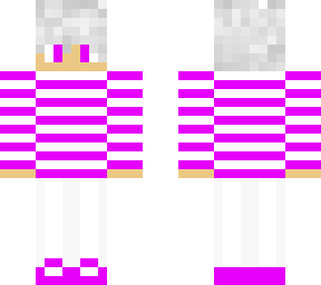 white hair boy with sweater