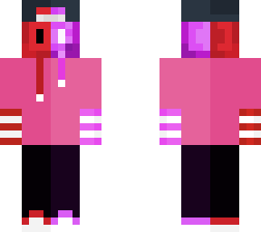 *-red and purple-*