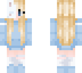 blue outfit (blonde)