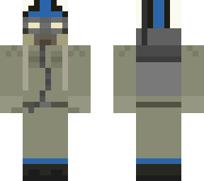 blue soldier