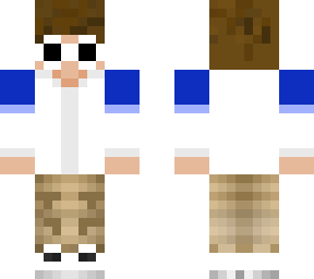 blue tommyinnit with glasses