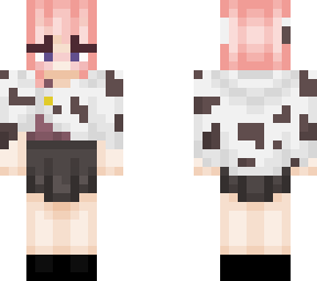 cow girl w cow cloak