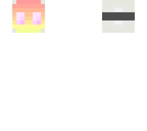 creature with cool pastel rainbow effect