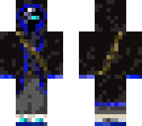 dead demonic man