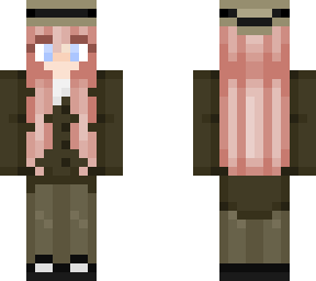 deer girl in detective outfit