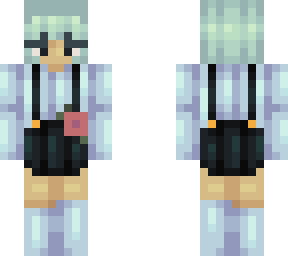 flowering blues {skin remake}