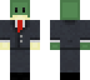 frog in a suit