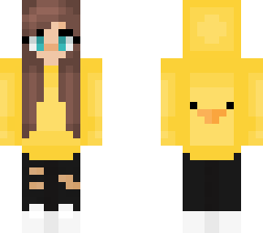 girl hoodie duck