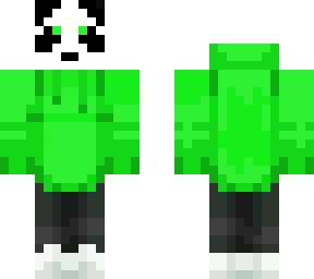 green panda