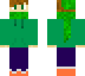 green winter guy