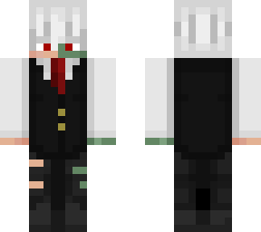 half zombie suit
