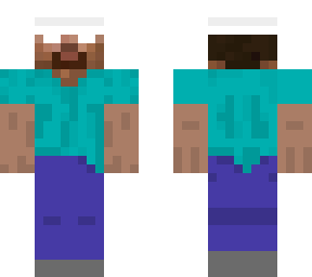 herobrine with a hat