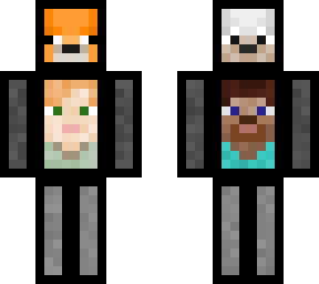 mob blocks (with outlines)
