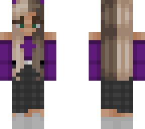my main skin w/ purple mix