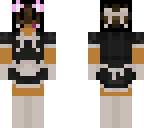my skin but its in a maid dress