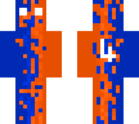 orange and blue ting