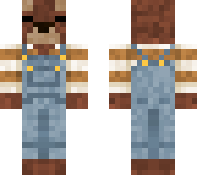 overalls bear