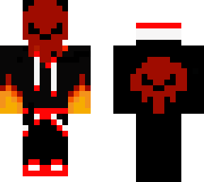 panda with fire hands