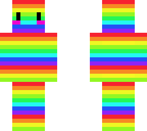 rainbow person