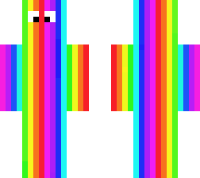 rainbow skin 12345