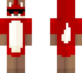 red glasses fox