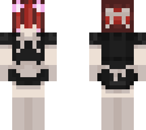 samisham but in a maid dress