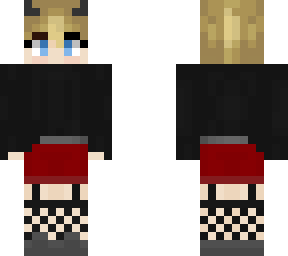 simple goth/scene fit