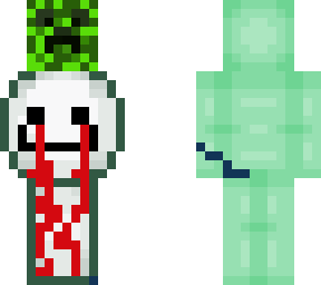 spooky dream with creeper