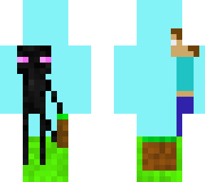 stinking enderman taking all my dirt