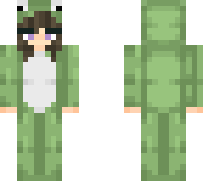 violet's froggie onesie