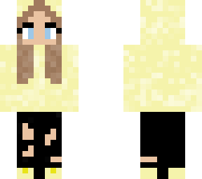 yellow hoodie with black ripped jeans (credit: r3b3lk1d)