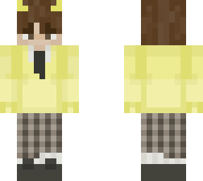 yellow school boy