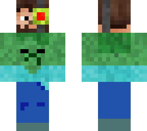 zombie holding iskalls head