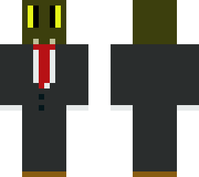 a snake in a suit
