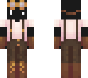 a weird guy if he was in the steampunck age