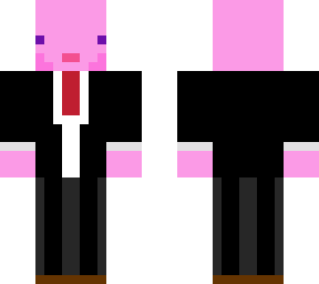 axolotl in a suit
