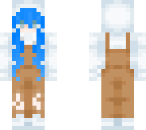 azure hair (007fff)