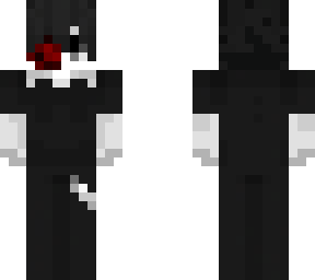 black and white anime boy