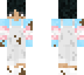 black haired trans muddy kid