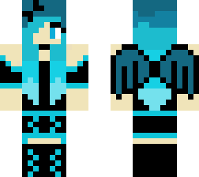 blue girl